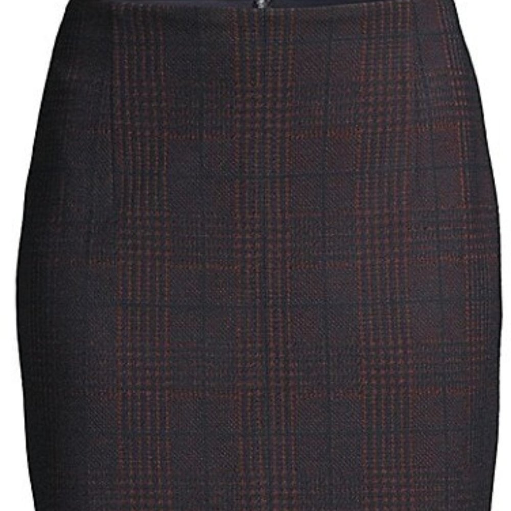 Hugo Boss Women's Vidar Bicolor Pencil Skirt Size 8